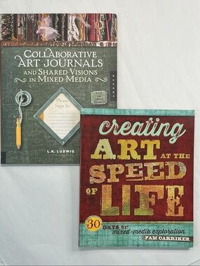 Journaling Books - Collaborative Art Journals & Creating Art at Speed of Life